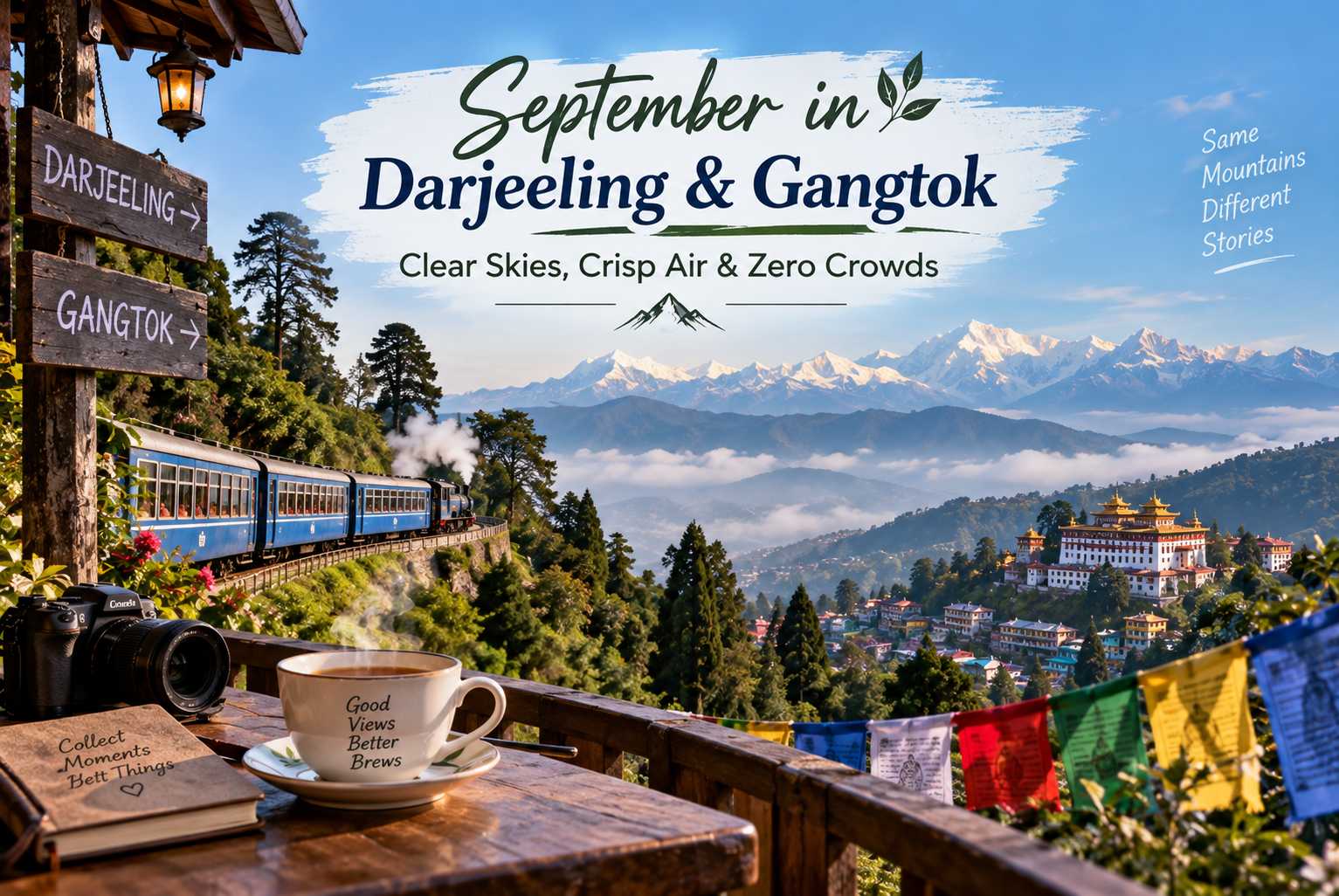 September in Darjeeling & Gangtok: Clear Skies, Crisp Air & Zero Crowds
